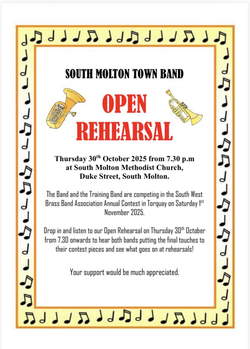 SMTB Open Rehearsal Thursday 30 October 2025